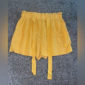 Ambiance Yellow Shorts